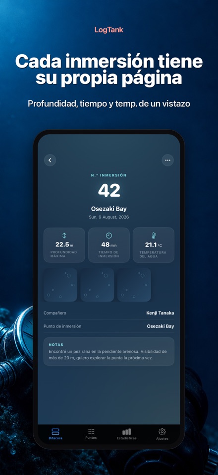LogTank: Scuba Dive Log 2