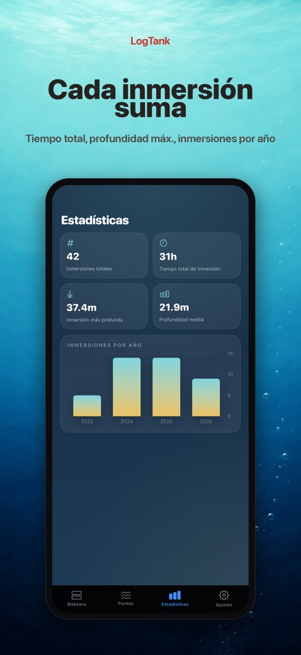 LogTank: Scuba Dive Log 6