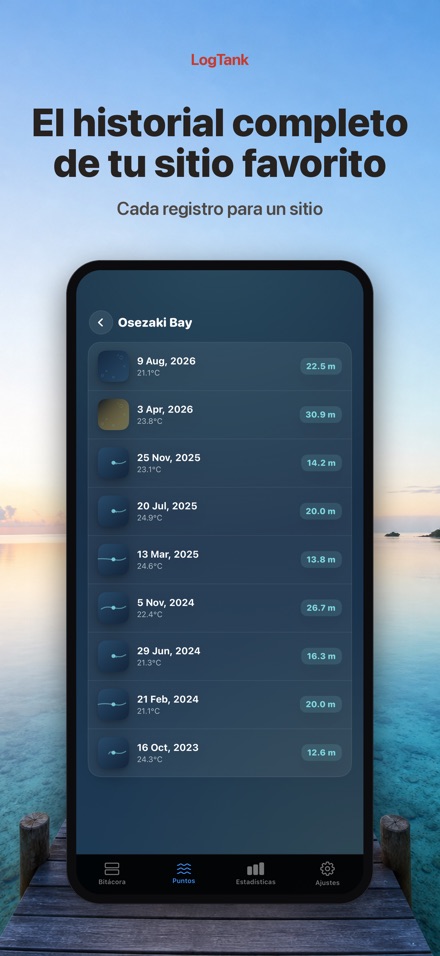 LogTank: Scuba Dive Log 8