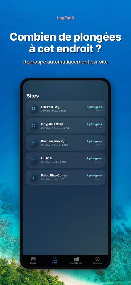 LogTank: Scuba Dive Log 7
