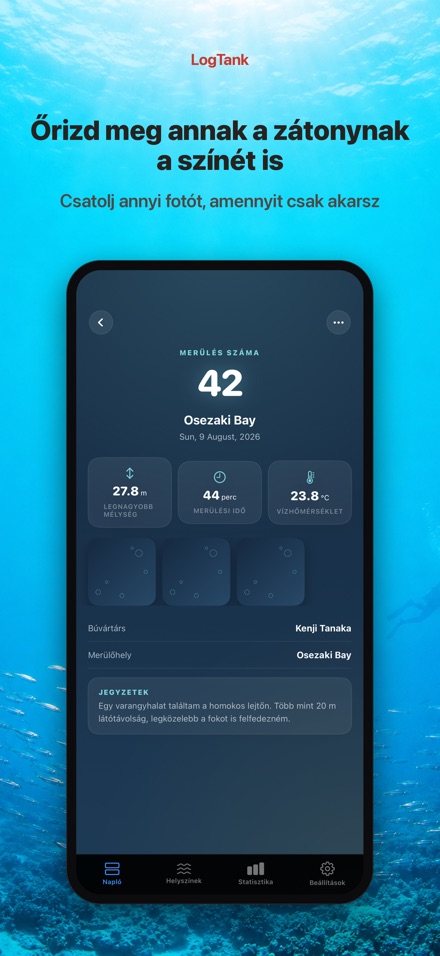 LogTank: Scuba Dive Log 5