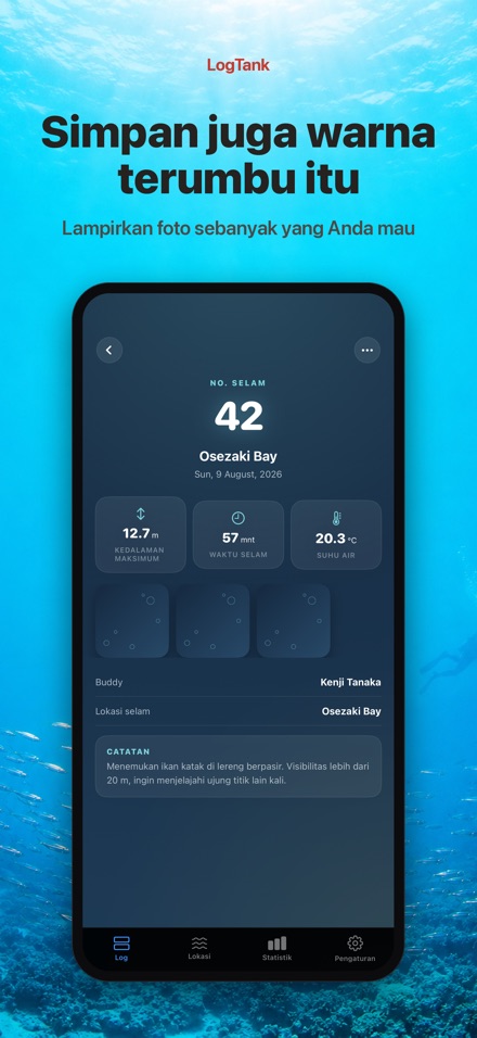 LogTank: Scuba Dive Log 5