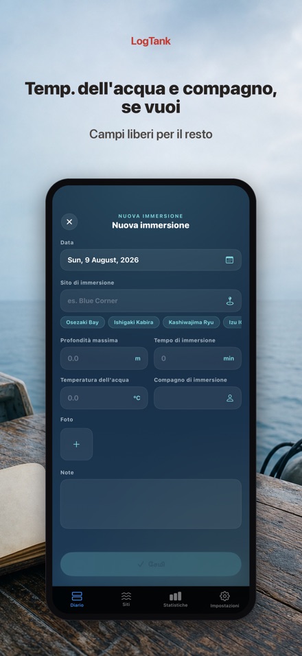 LogTank: Scuba Dive Log 4