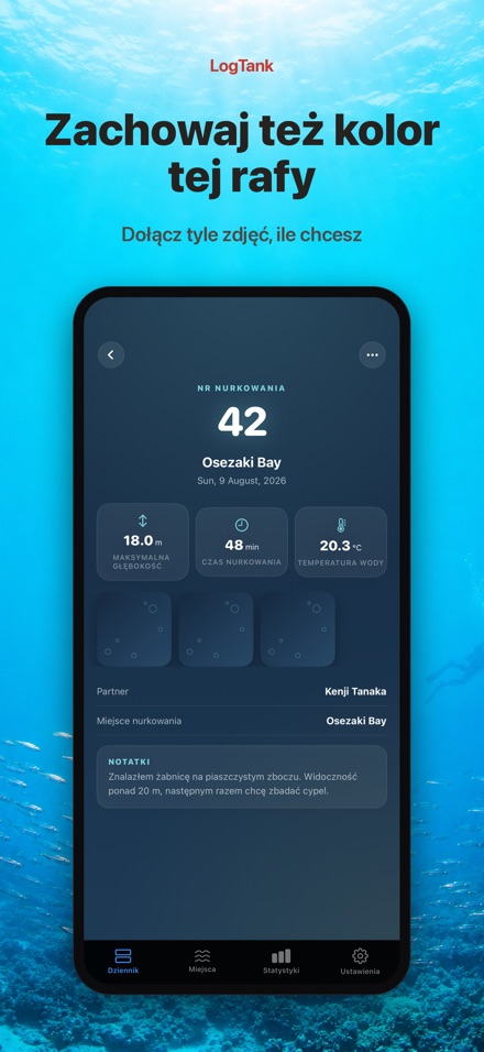LogTank: Scuba Dive Log 5