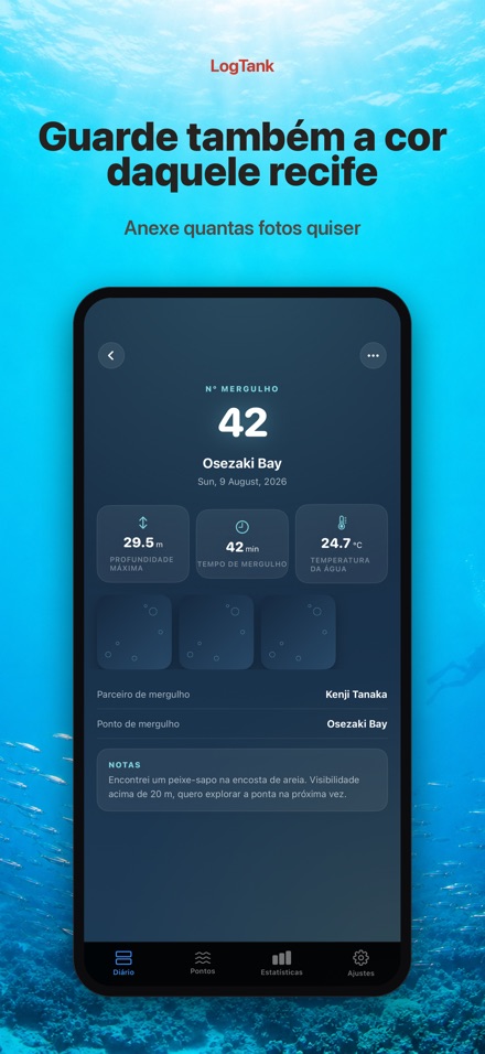 LogTank: Scuba Dive Log 5