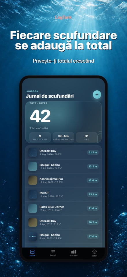 LogTank: Scuba Dive Log
