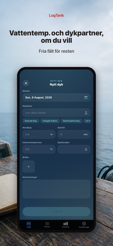 LogTank: Scuba Dive Log 4