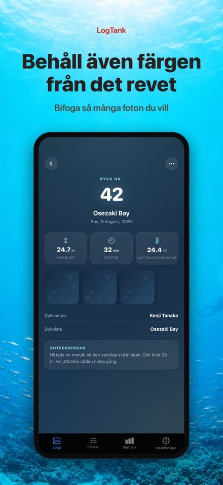 LogTank: Scuba Dive Log 5