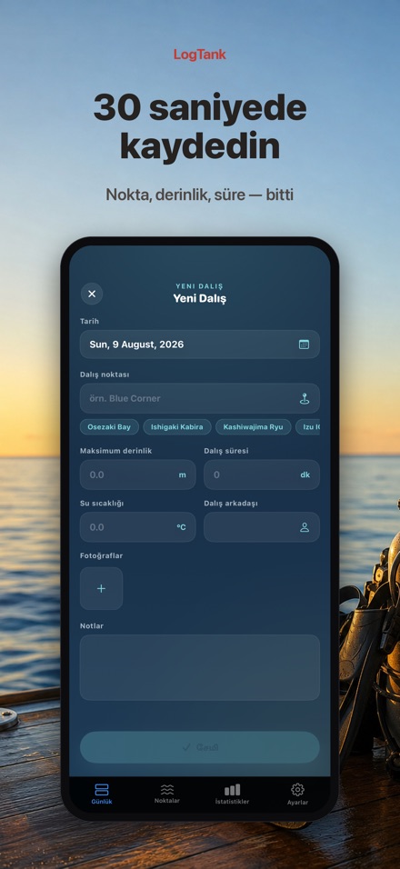 LogTank: Scuba Dive Log 3