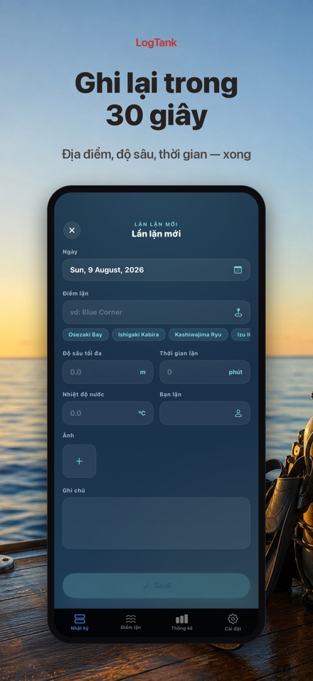 LogTank: Scuba Dive Log 3
