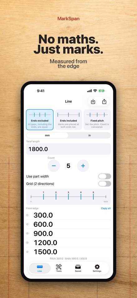 MarkSpan: Spacing Layout Tool