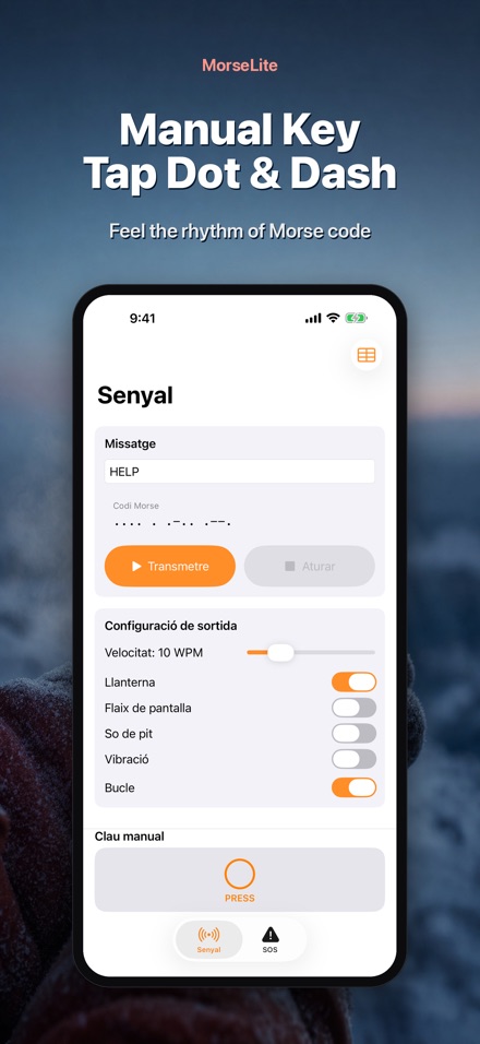 MorseLite: Flash i Senyal 5