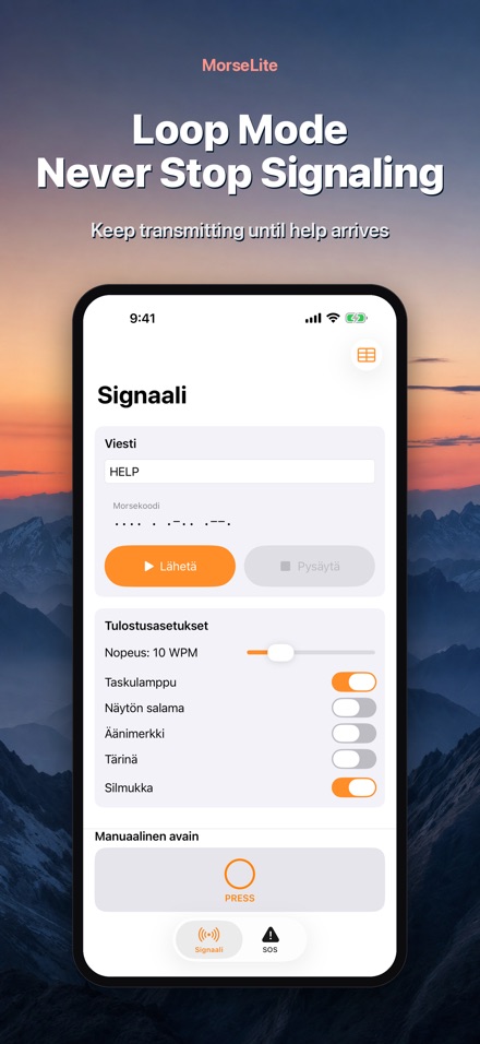 MorseLite: Salama ja Signaali 4