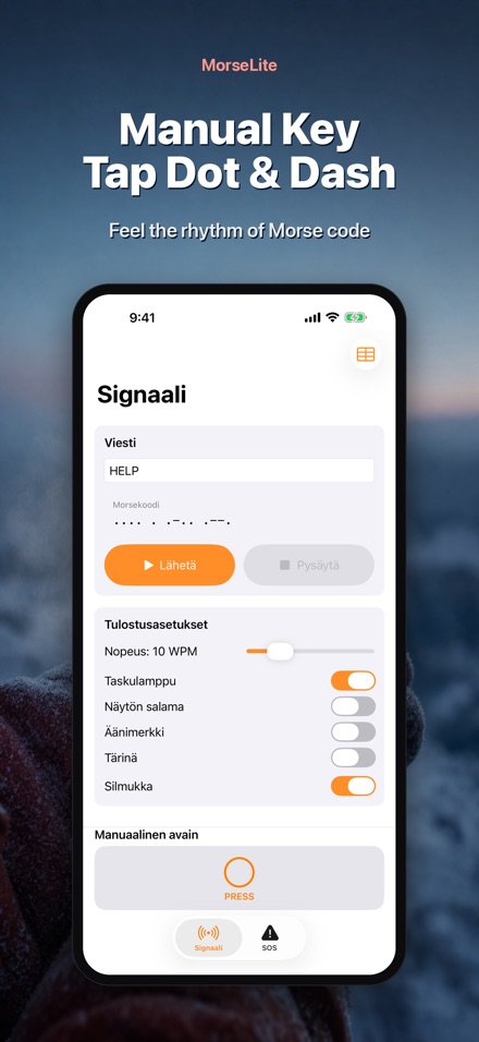 MorseLite: Salama ja Signaali 5