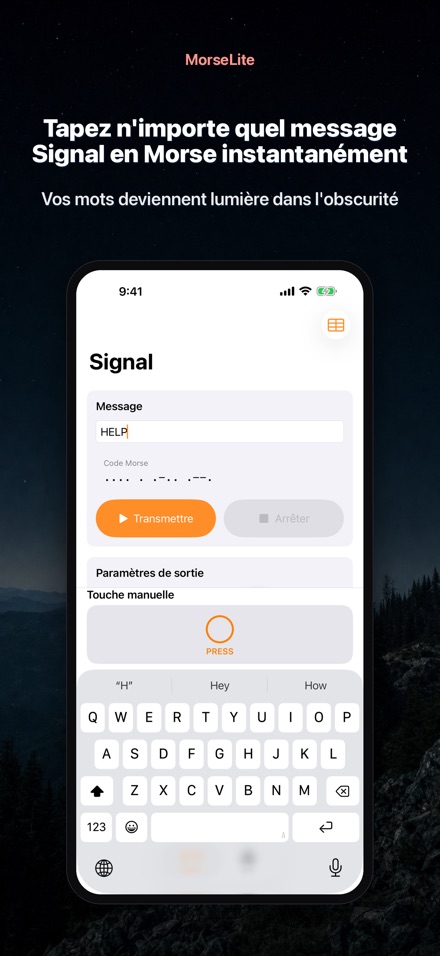 MorseLite: Flash & Signal