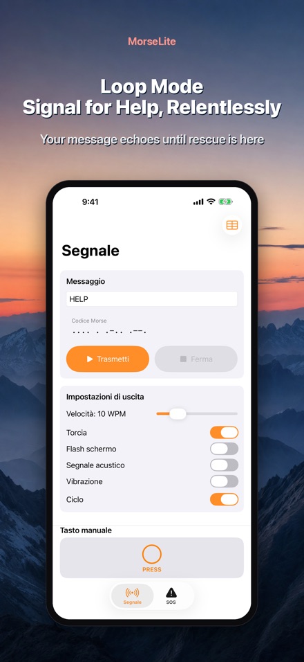 MorseLite: Flash e Segnale 4