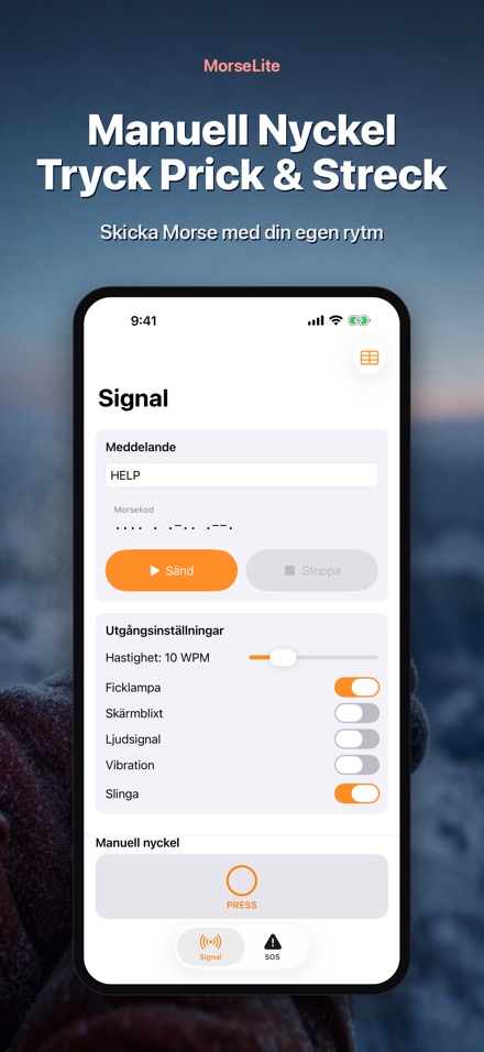 MorseLite: Blix och Signal 5