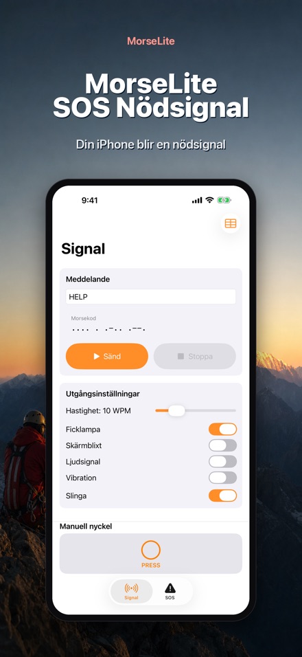 MorseLite: Blix och Signal 10