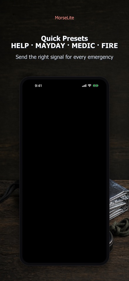 MorseLite: فلیش اور سگنل 8