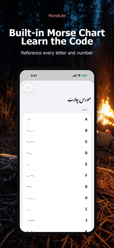 MorseLite: فلیش اور سگنل 9