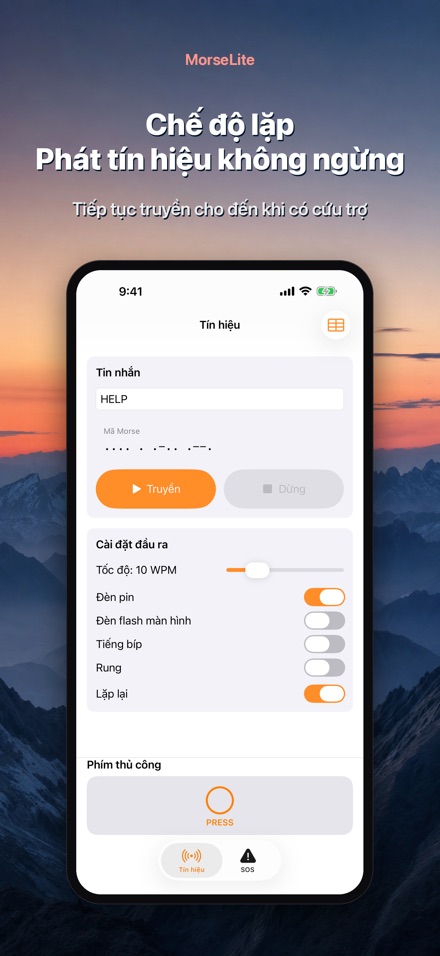 MorseLite: Đèn & Tín hiệu 4