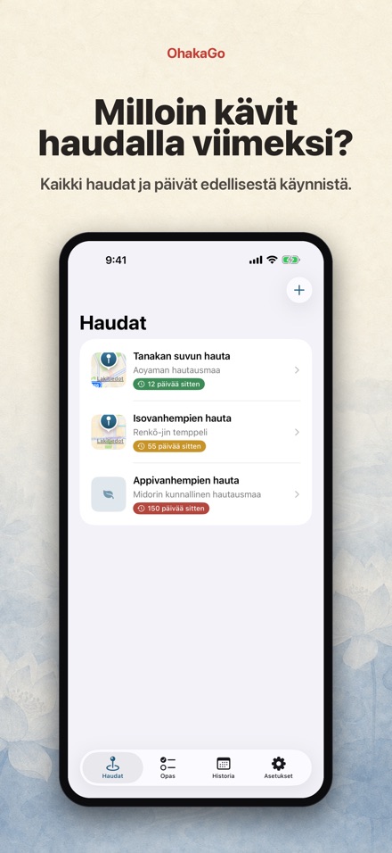 OhakaGo: Haudalla-loki
