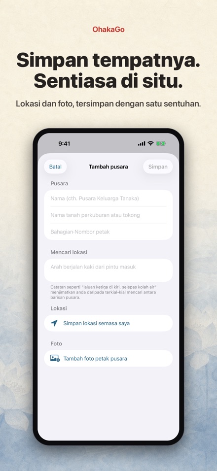 OhakaGo: Ziarah & Rekod Kubur 7