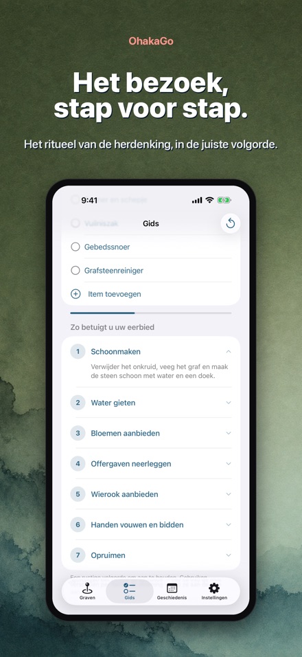 OhakaGo: Grafbezoek-log 4