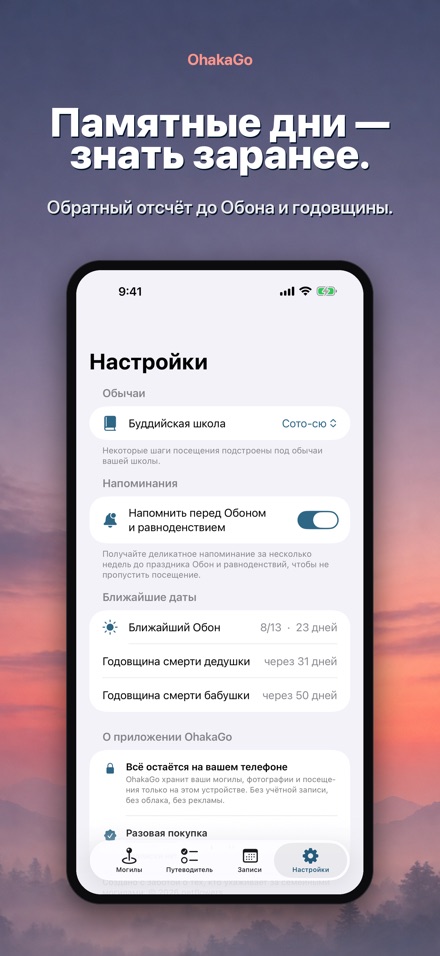 OhakaGo: карта могил родных 9