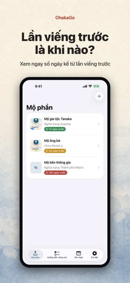 OhakaGo Dẫn Đường Viếng Mộ