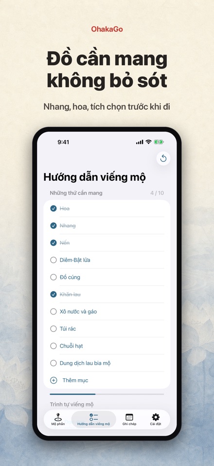 OhakaGo Dẫn Đường Viếng Mộ 3