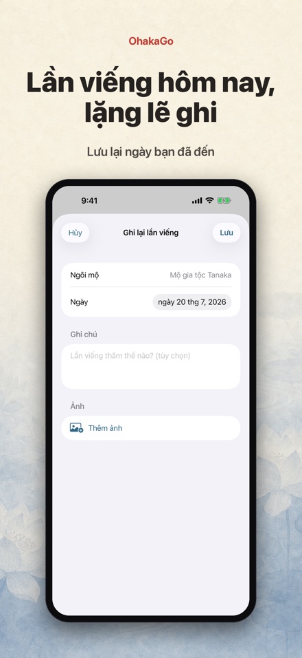 OhakaGo Dẫn Đường Viếng Mộ 5