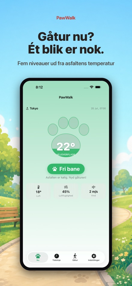 PawWalk: Hundegåtur i varmen