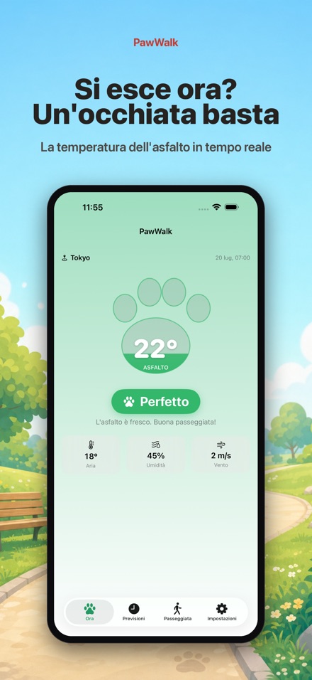 PawWalk – Passeggiata e caldo