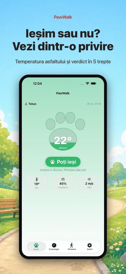 PawWalk: Plimbare în caniculă