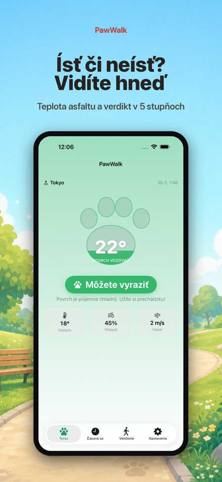 PawWalk: Venčenie psa v teple