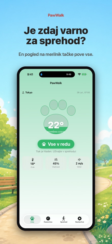 PawWalk: vročina za tačke