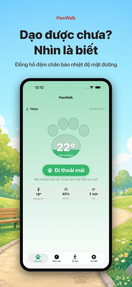 PawWalk: Dạo Cún Tránh Nóng