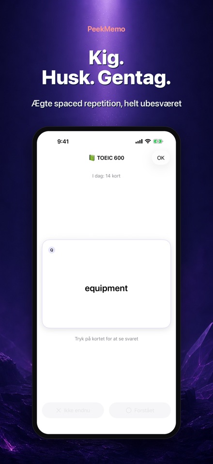 PeekMemo: Flashcards 2