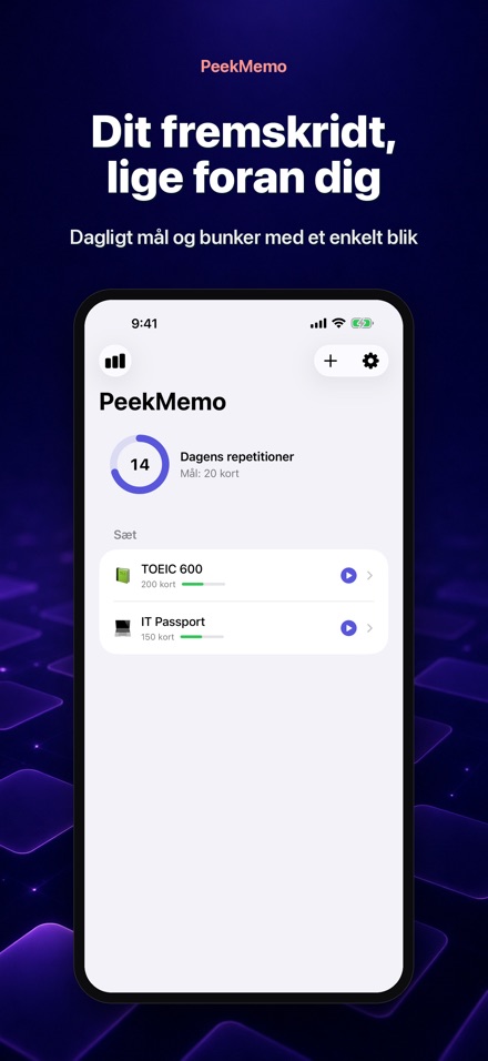 PeekMemo: Flashcards 4