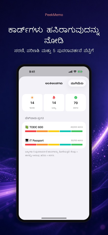 PeekMemo: ಲಾಕ್ ಸ್ಕ್ರೀನ್ ಕಾರ್ಡ್ 6
