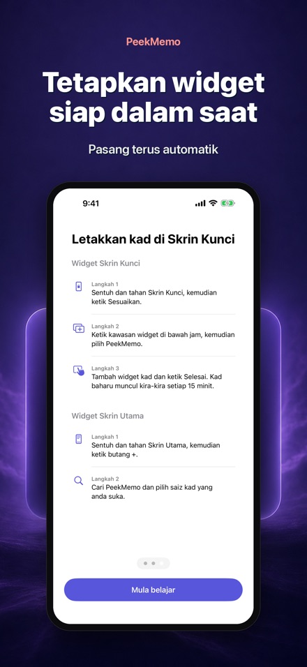 PeekMemo: Kad Skrin Kunci 7