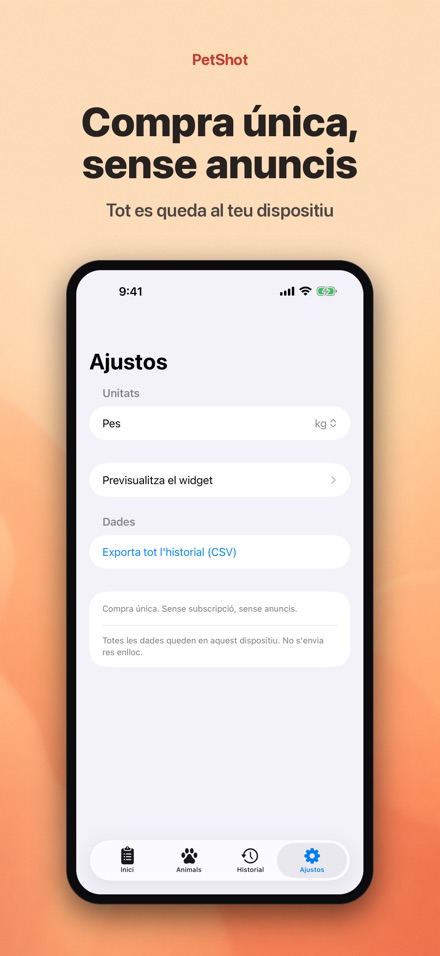 PetShot: Recordatori Vacunes 10