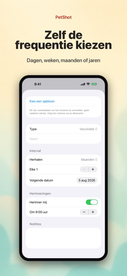 PetShot: Vaccinatie Herinner 4