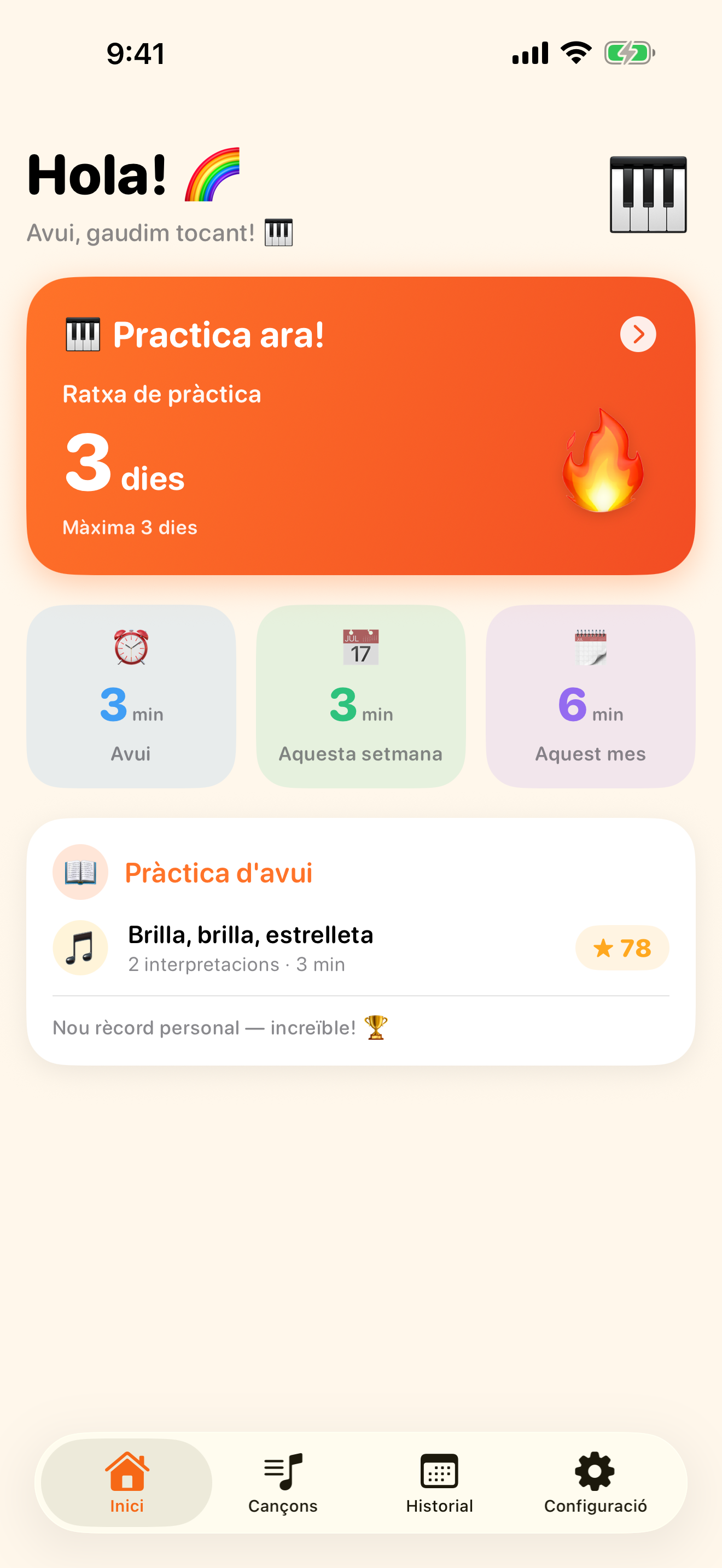 L'app de piano que obriràs cada dia