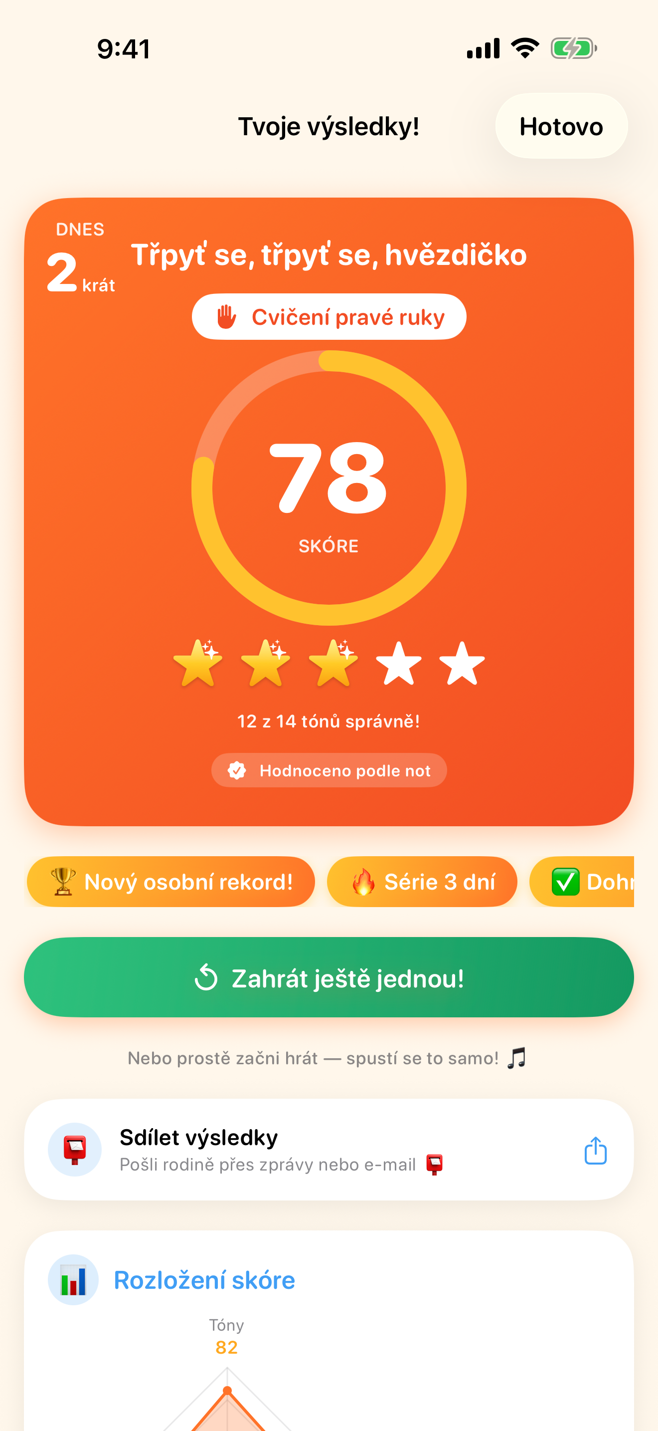 AI ohodnotí tvoji hru