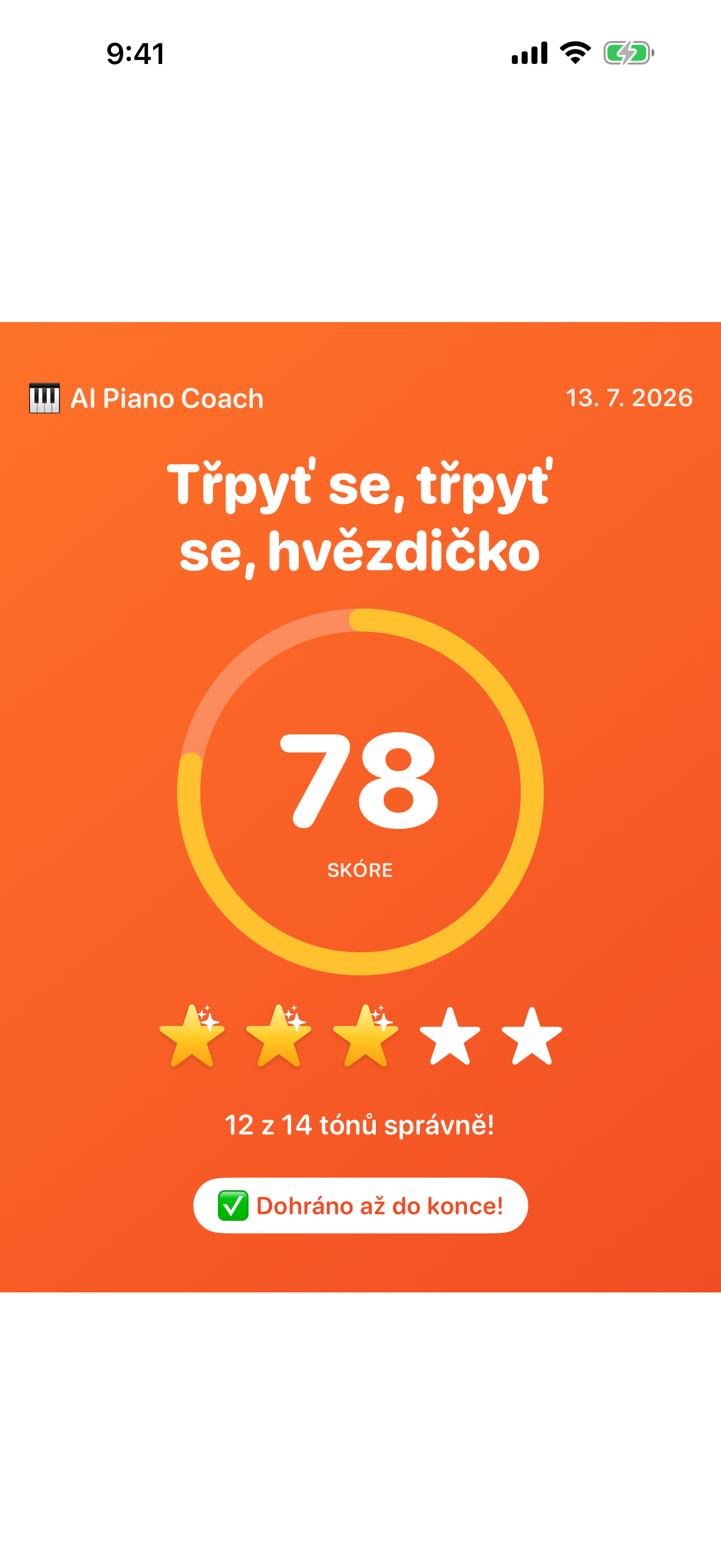 Sdílej dnešní hvězdy s rodinou