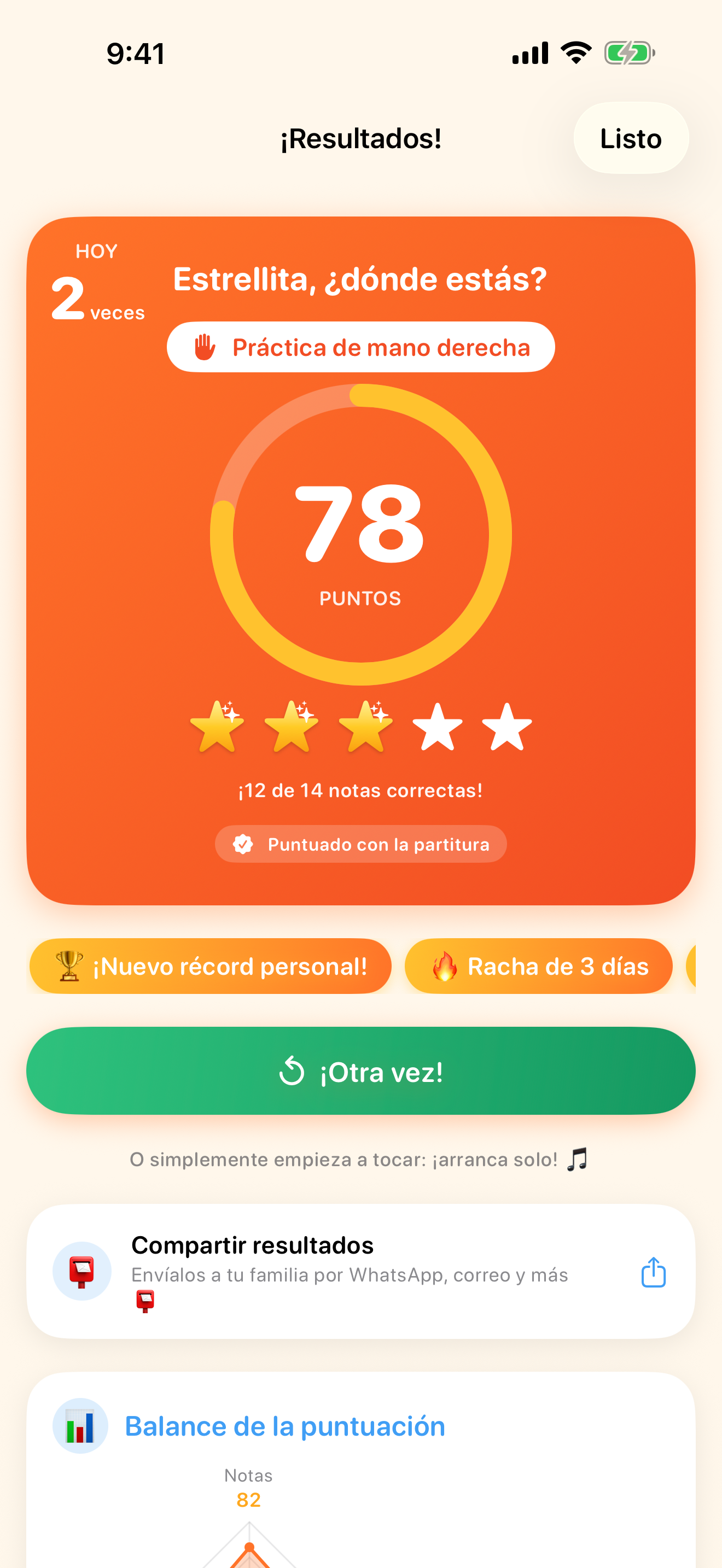 La IA califica tu interpretación