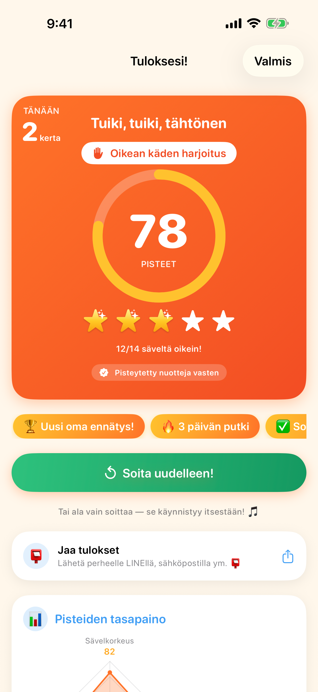 Tekoäly arvioi soittosi