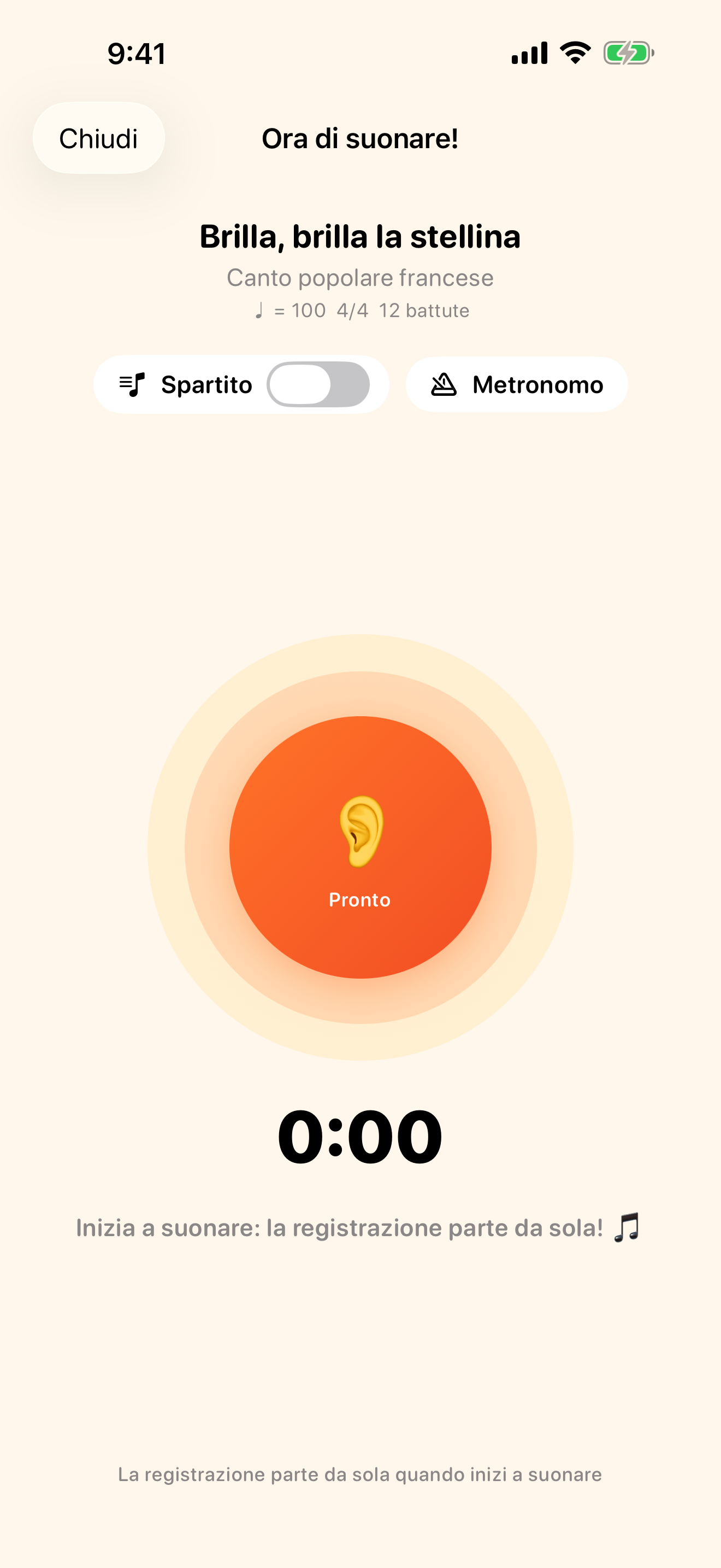 L'app ti ascolta